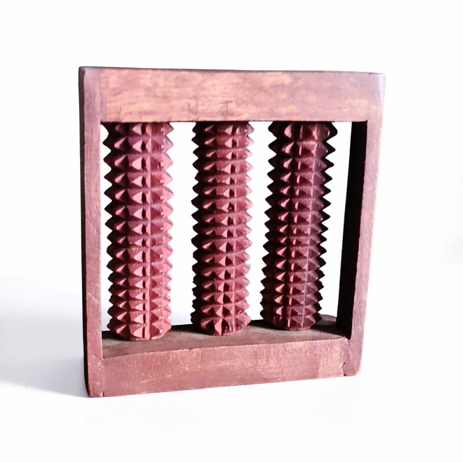 Traditional Wooden Foot Massager Roller (Acupressure Tool)