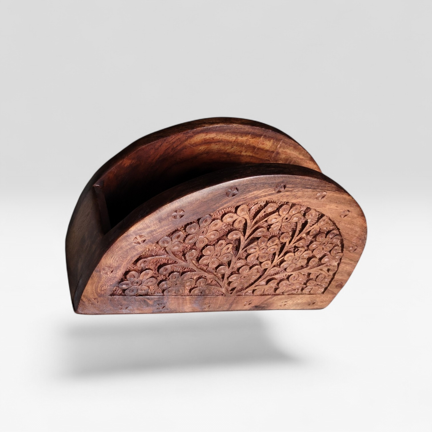 Handcraft Wooden Napkin Holder Combo Set(Pack of 2)