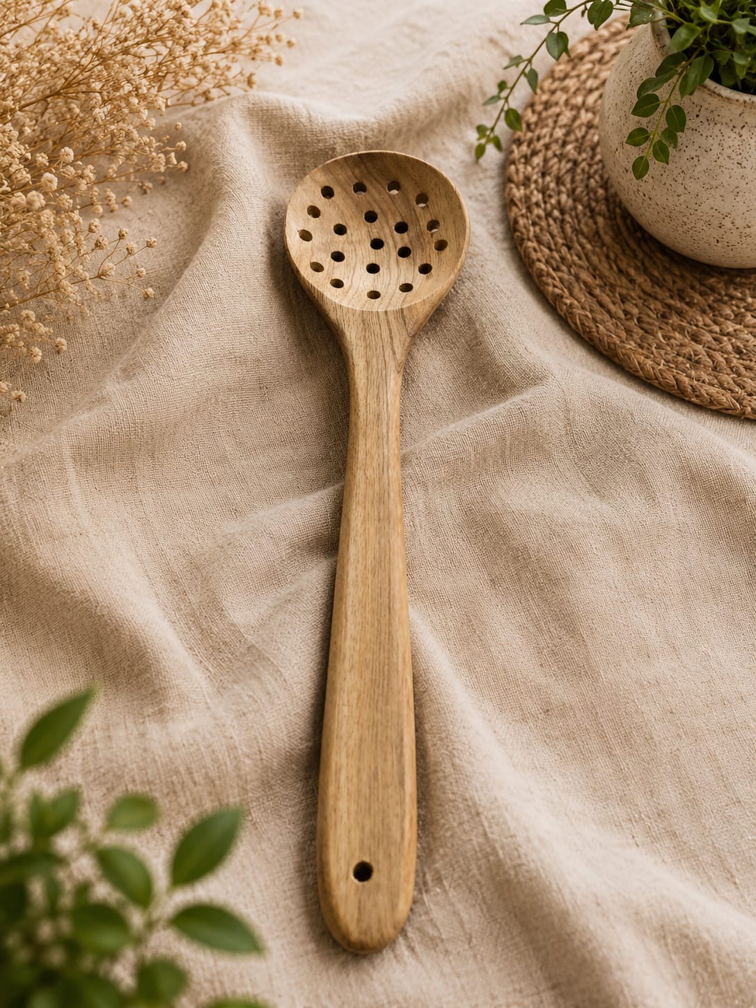 Premium Wooden Kitchen Turner Spatula combo set of three — image 2